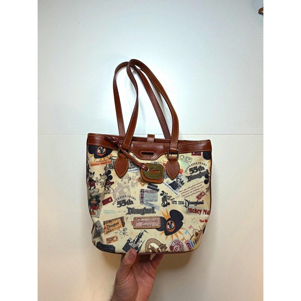 Dooney & Bourke Disney Mickey Mouse Disneyland 55th D23 Expo 2010 Barrel Bag